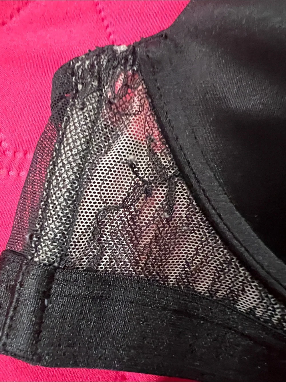 Victoria's Secret Black Lace-Side T-Shirt Bra - Picture 12 of 12